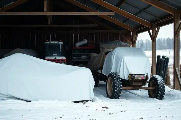 Winter equipment storage