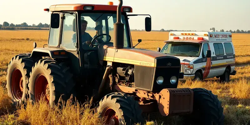 Emergency farm equipment repair
